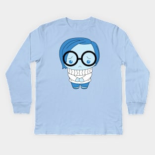 Ms Sadness Kids Long Sleeve T-Shirt